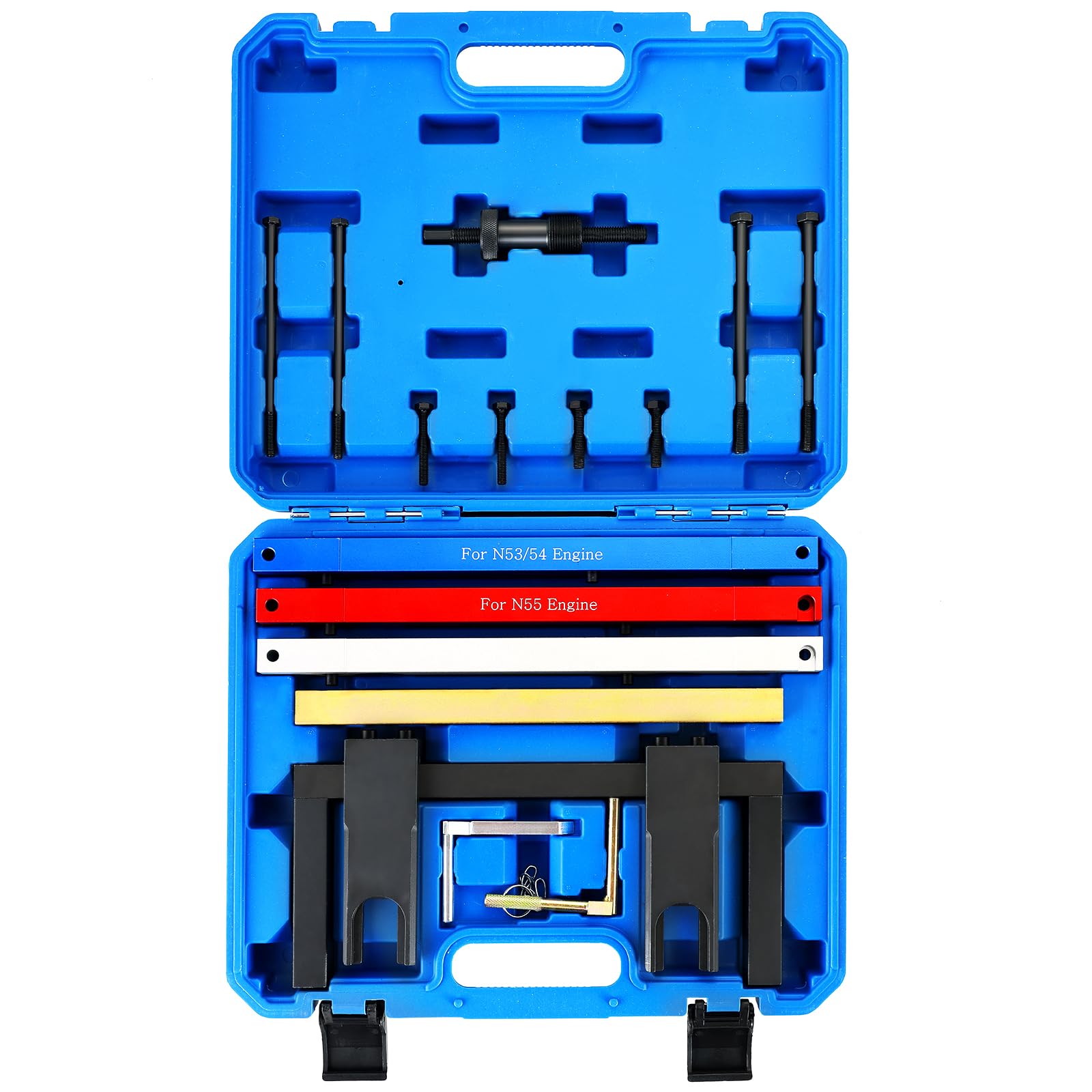 Acymner Master Engine Timing Vanos Cam Camshaft Locking Tool | Crankshaft Flywheel Alignment Tool Kit Compatible with BMW Vehicles with 2.5L 3.0L N51 N52 N53 N54 N55