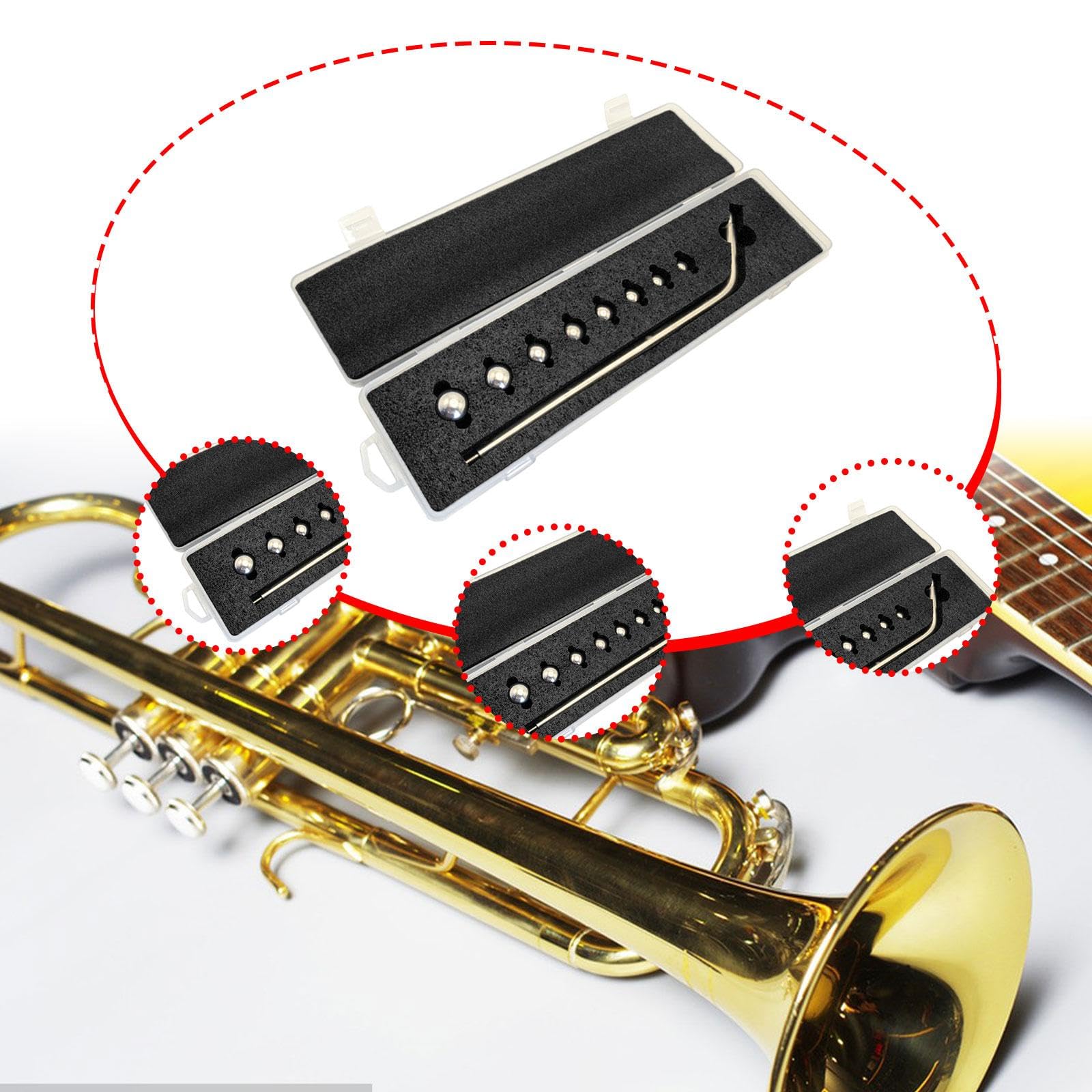 Generic Strumento di riparazione di saxofoni Strumento di riparazione del collo Sax Kit di manutenzione per prestazioni