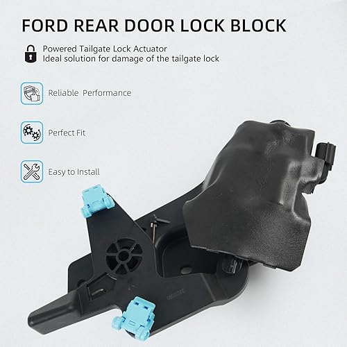 Miniatura 2 de JOKASI Actuador de bloqueo de puerta trasera alimentado para Ford F150 y F250 F350 F-Series Super Duty 2017 2018 2019 2020 2021, reemplazo #