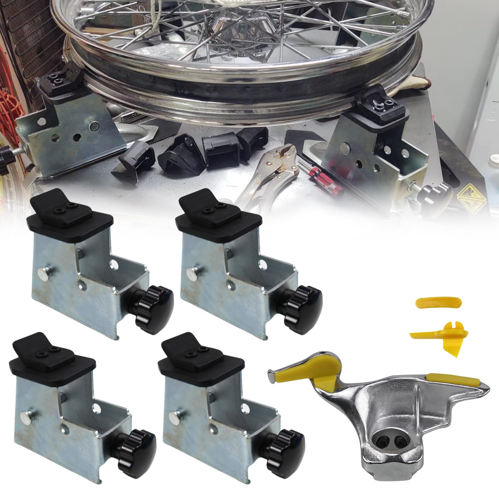 5Pcs Tire Change Tool Tire 8183061 182960 Nylon Mount Demount Heads Replacement for Coats Tire Changer Machine Tyre Change Tool Series 50 60 70