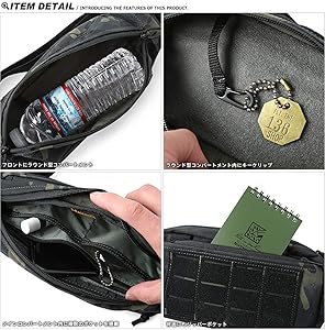 Amazon | MAGFORCE マグフォース MF-3312 CITY TRAVEL WAISTPACK