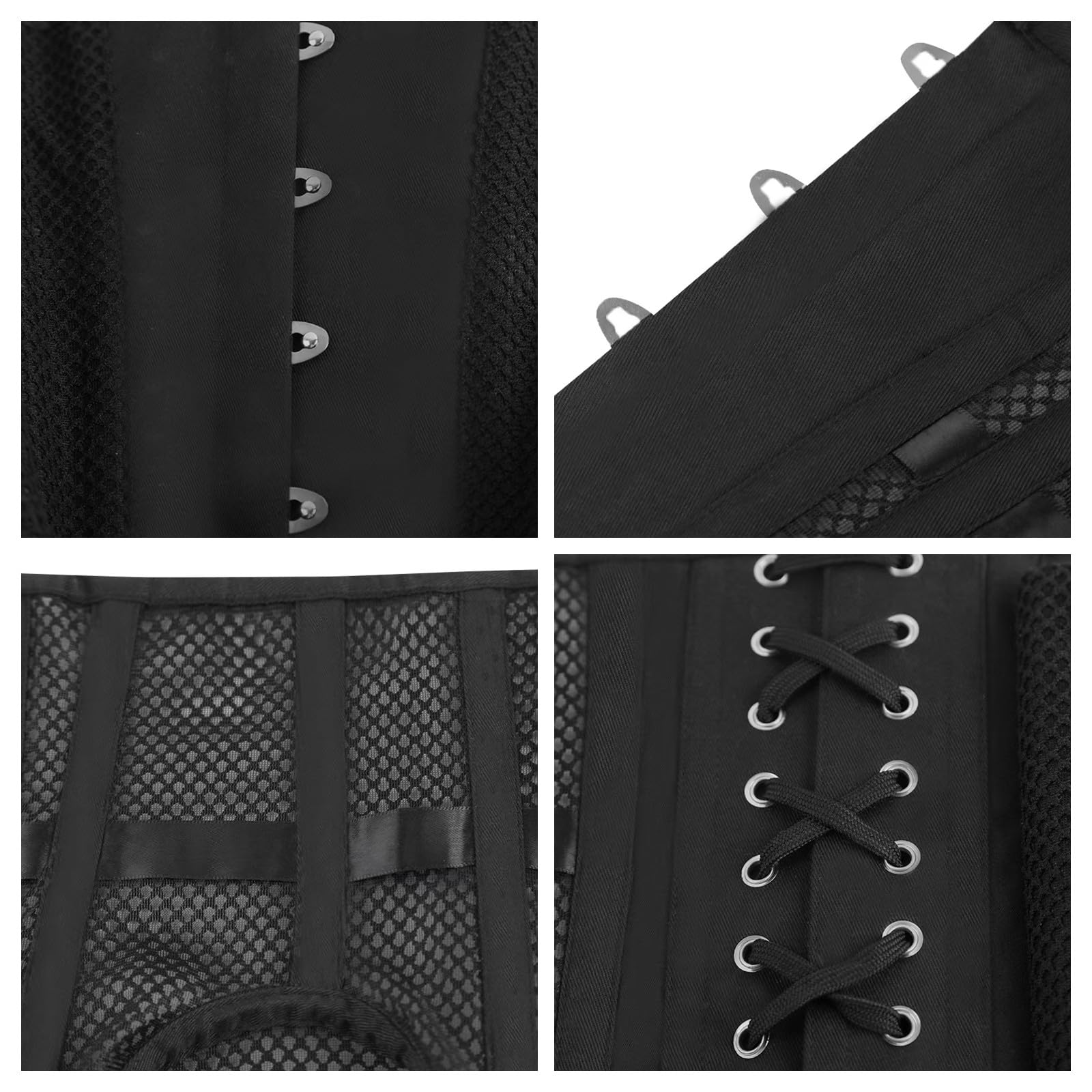 Corsetto Donna Cintura Modellante per La Pancia, Corsetto in Lattice, Sottoseno, per Allenamento Sportivo, Guaina Modellante