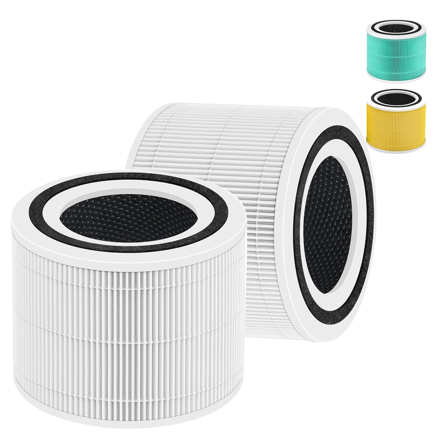 Amazon.co.jp : GHM True HEPAフィルター 2個パック LEVOIT Core 300 3