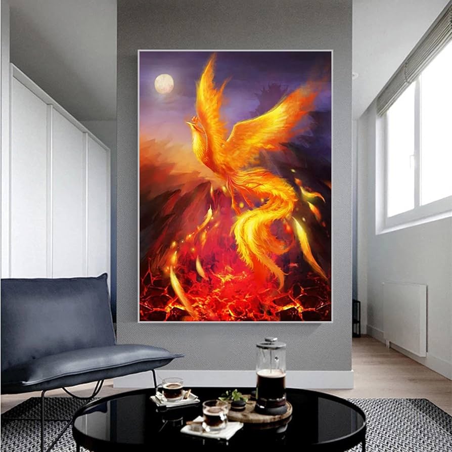 油絵 絵画アートパネル【オレンジの月】 油絵 絵画アートパネル【オレンジの月】 絵画 HR 通販