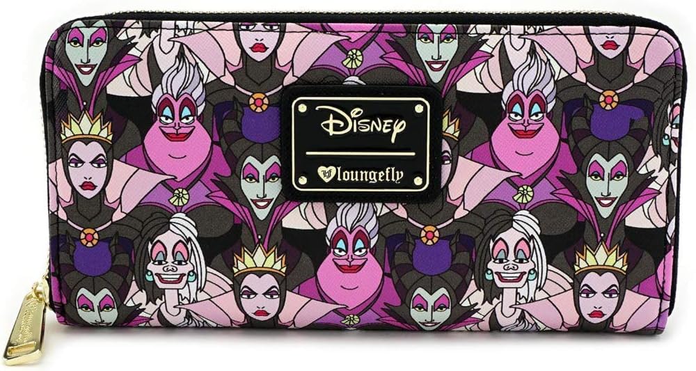 Loungefly x Disney Villains Print Wallet - Image 4