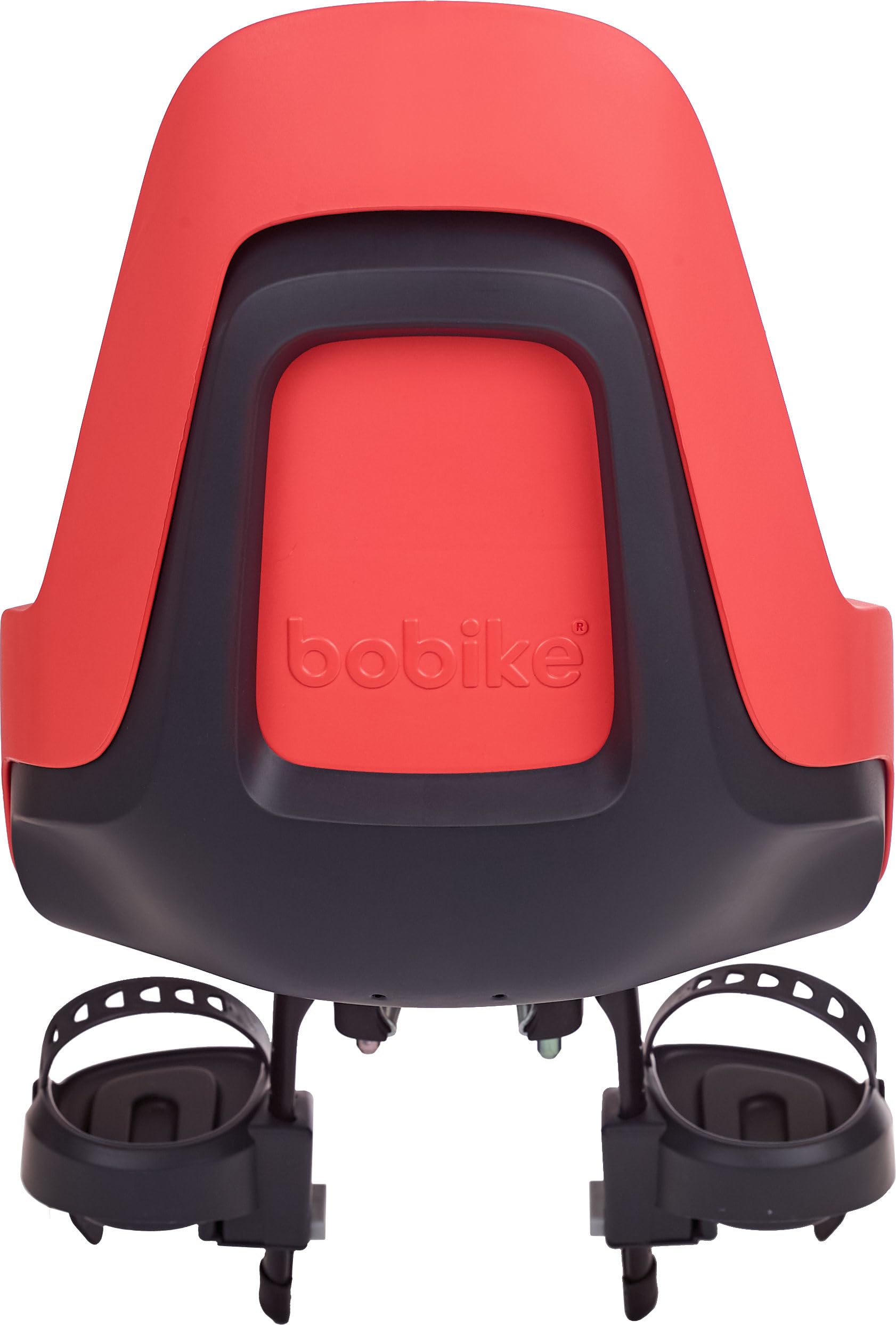 BOBIKE 8012000016 - One Mini siège Avant pour vélos avec Roues de 26" à 29" adapté aux Enfants d'un Poids Maximum de 15 kg avec ancrage dans Le Tube de Direction de Couleur Flamant Rose Ardent
