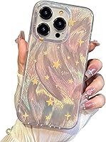 Vista 69 de I-MGAE-IN-AR - Funda compacta para iPhone 16 Pro Max con diseño de mariposa plateada brillante, a la moda, suave, delgada, de poliuretano