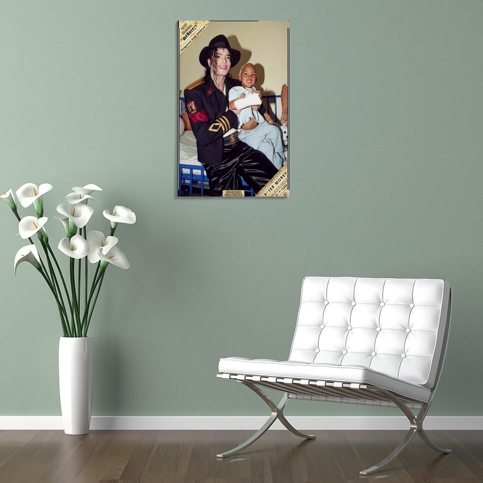 Poster Su Tela DATOZA - Michael Jackson Speed Demon - 40x60 Cm - Stampa Artistica Moderna Per Arredamento Camera Da Letto