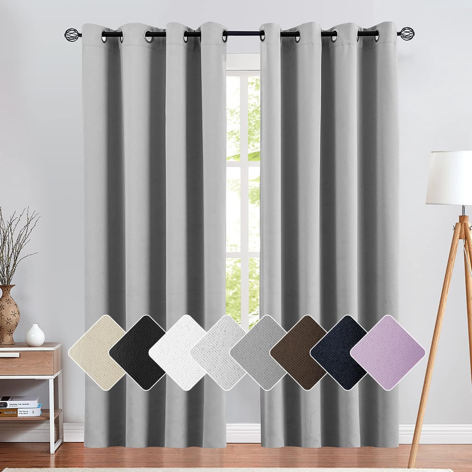 curtain gray