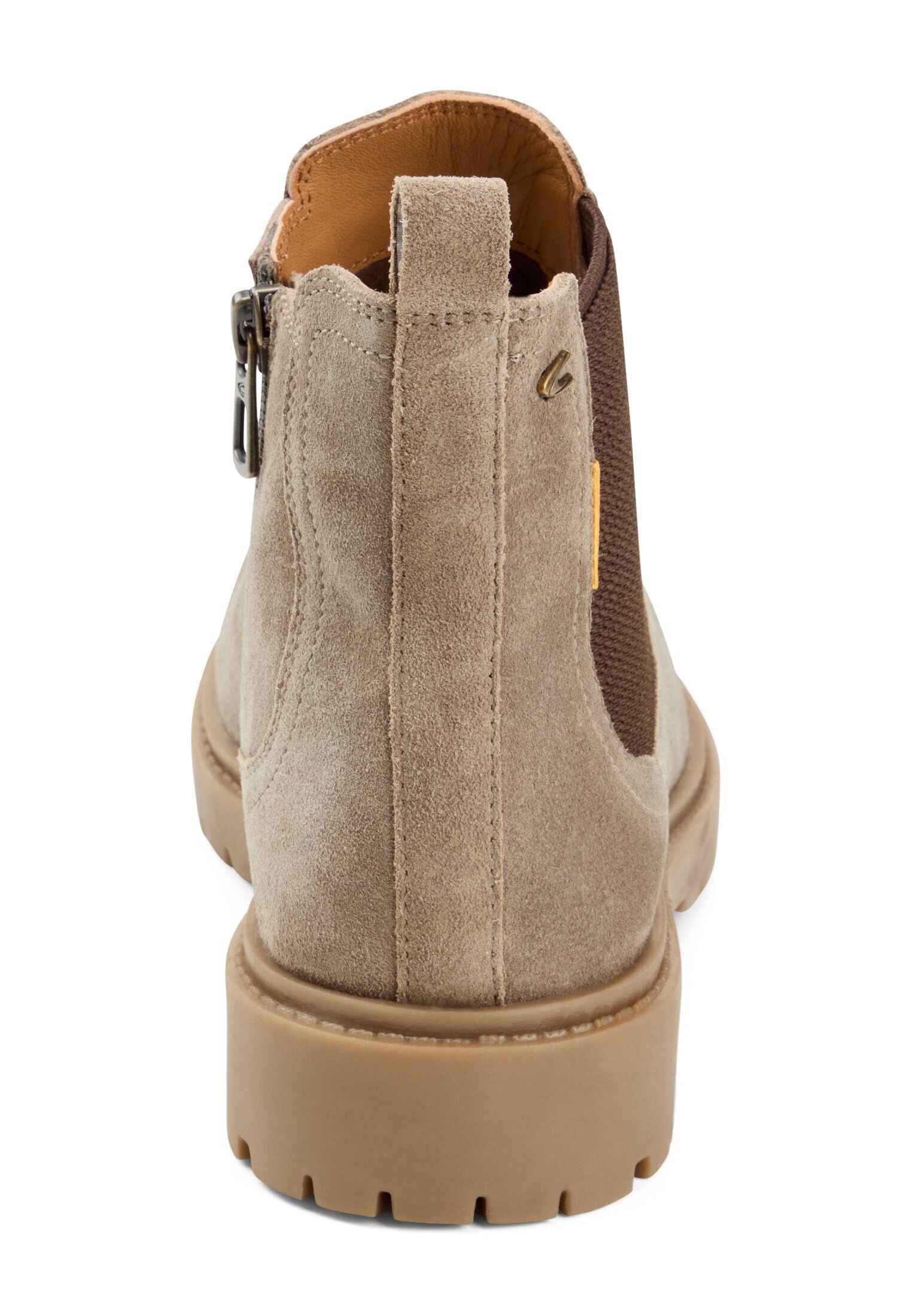 camel active Damen Chelsea Boot aus echtem Leder