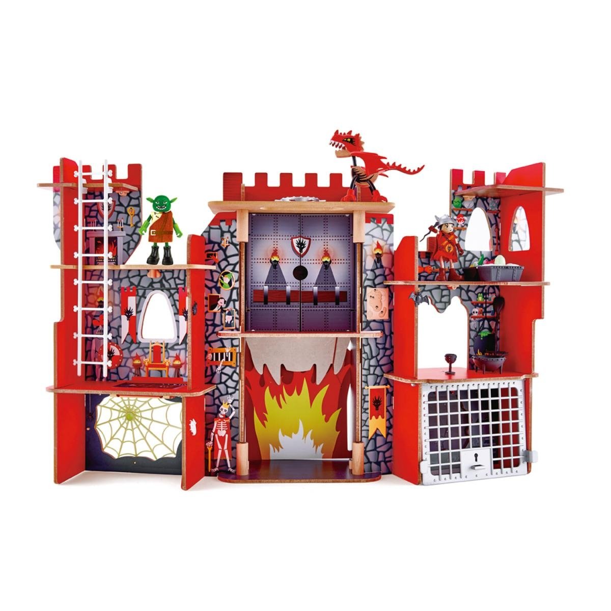 Hape E3025 Wooden Viking Castle