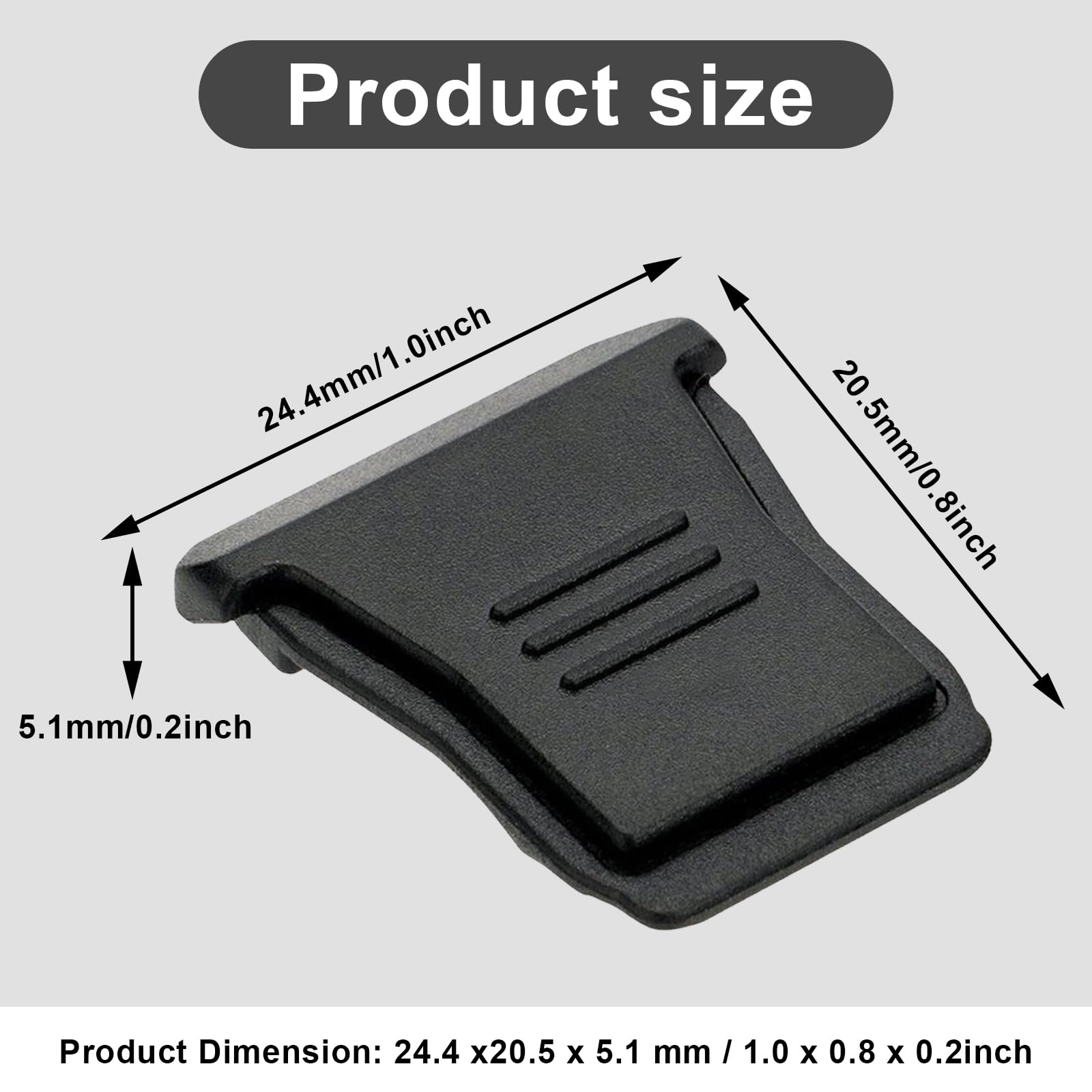 Lot de 2 caches griffe pour Canon EOS R3, R5C, R6 Mark II, R7, R8, R10, R50 – Protection contre la poussière et les taches, compatible avec le flash intégré, remplace l’accessoire Canon ER-SC2