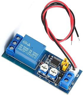 Módulo de relé, módulo de circuito retardado CC 12V para circuito de teste para módulo de relé