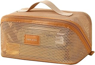 Bolsa de maquillaje de viaje, gran capacidad,...