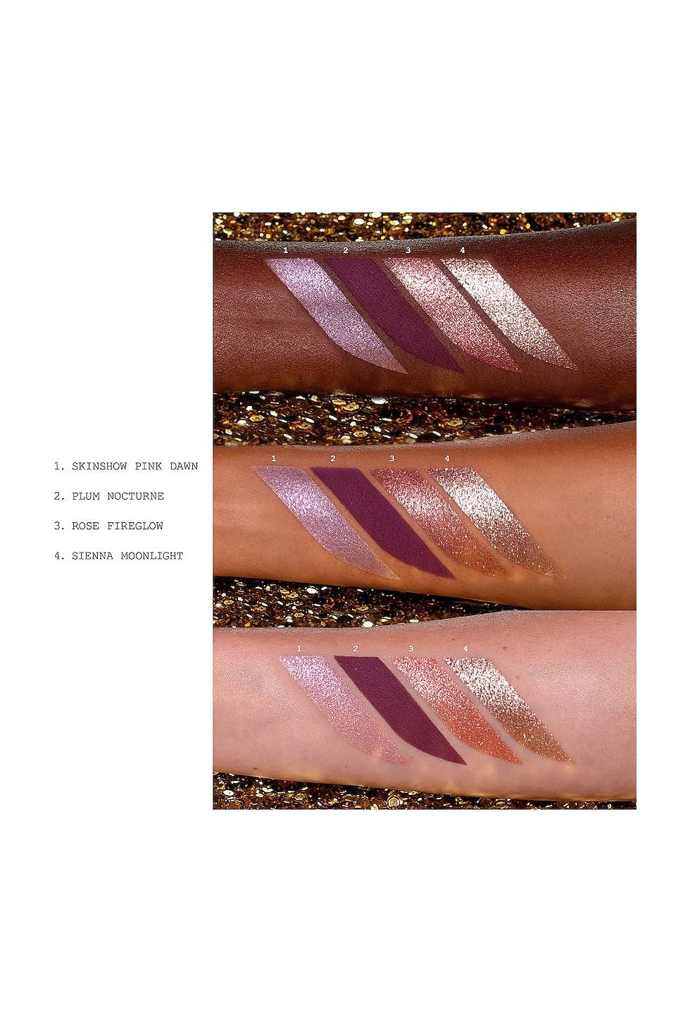 Luxe Eye Shadow Quad - Passion Fleur by Pat Mcgrath Labs for Women - 0.19 oz Eye Shadow