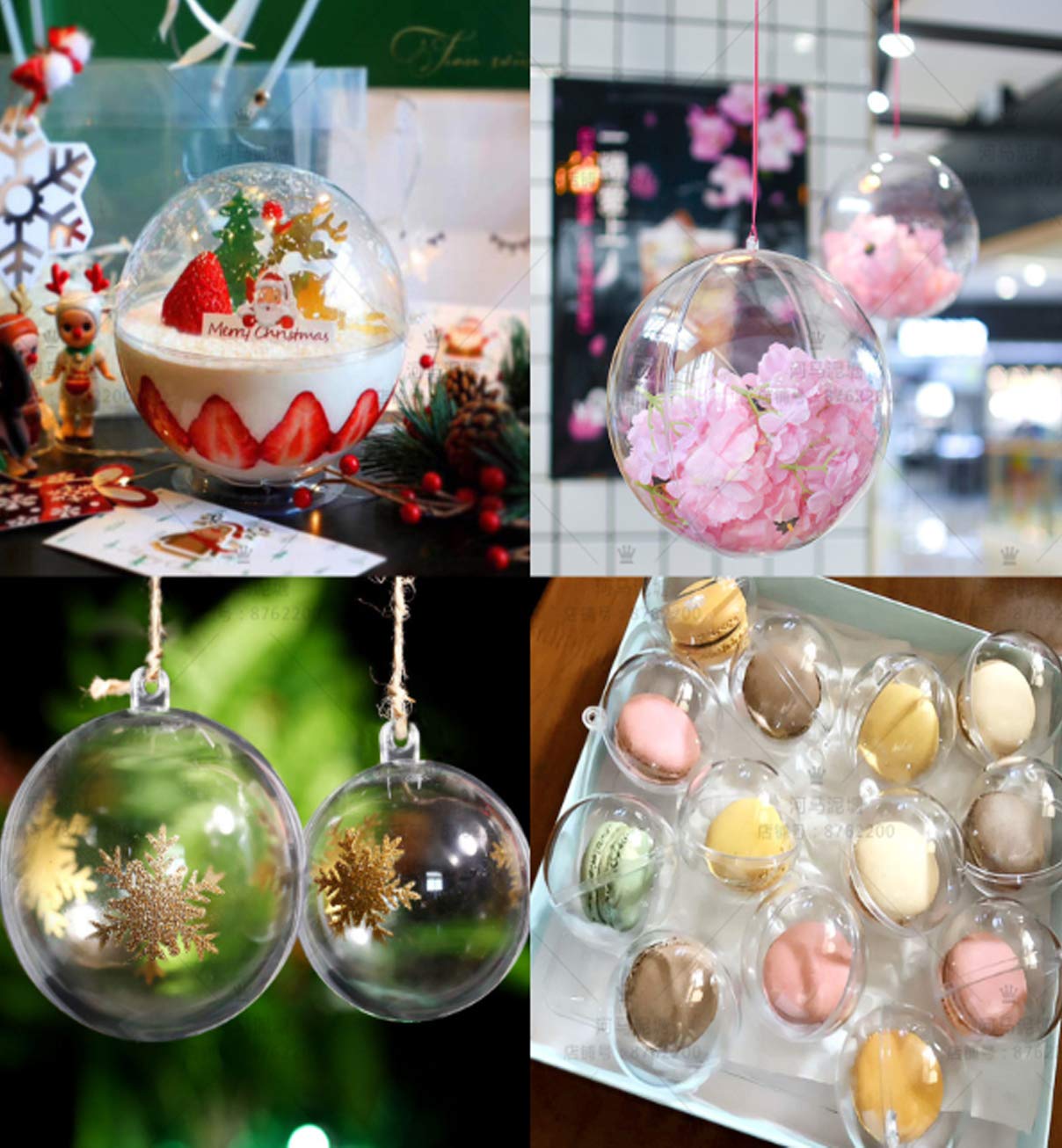 テディベアクリスマスのクリアボール img6f6670fc8548a292.jpeg