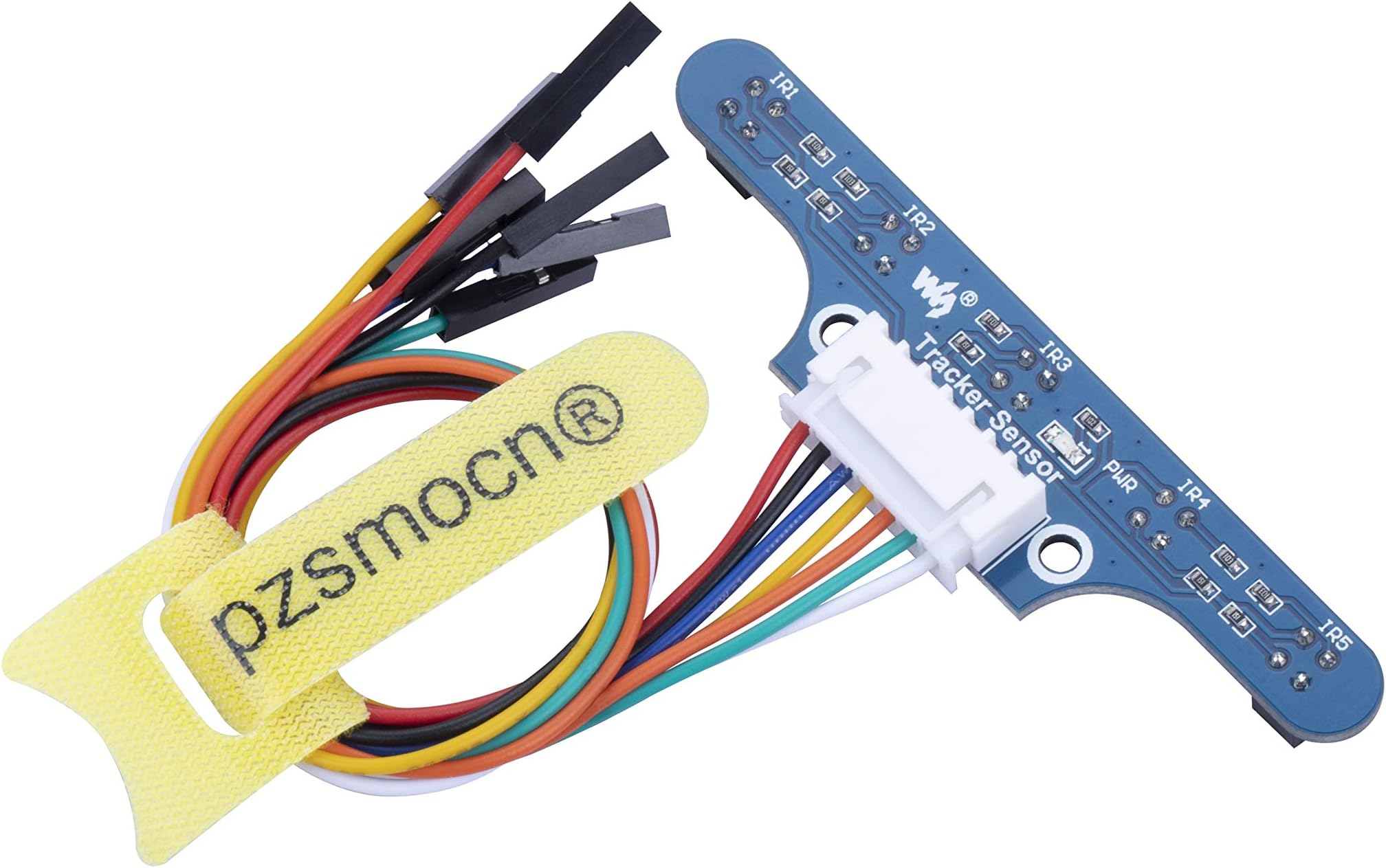 Tracking Sensor Module, Have Infrared Line For Robot / 5-ch ITR20001 / T Infrared Detector, Strong Anti-Interference Ability, Stable Performance, Make the Robot Routing More Stable.