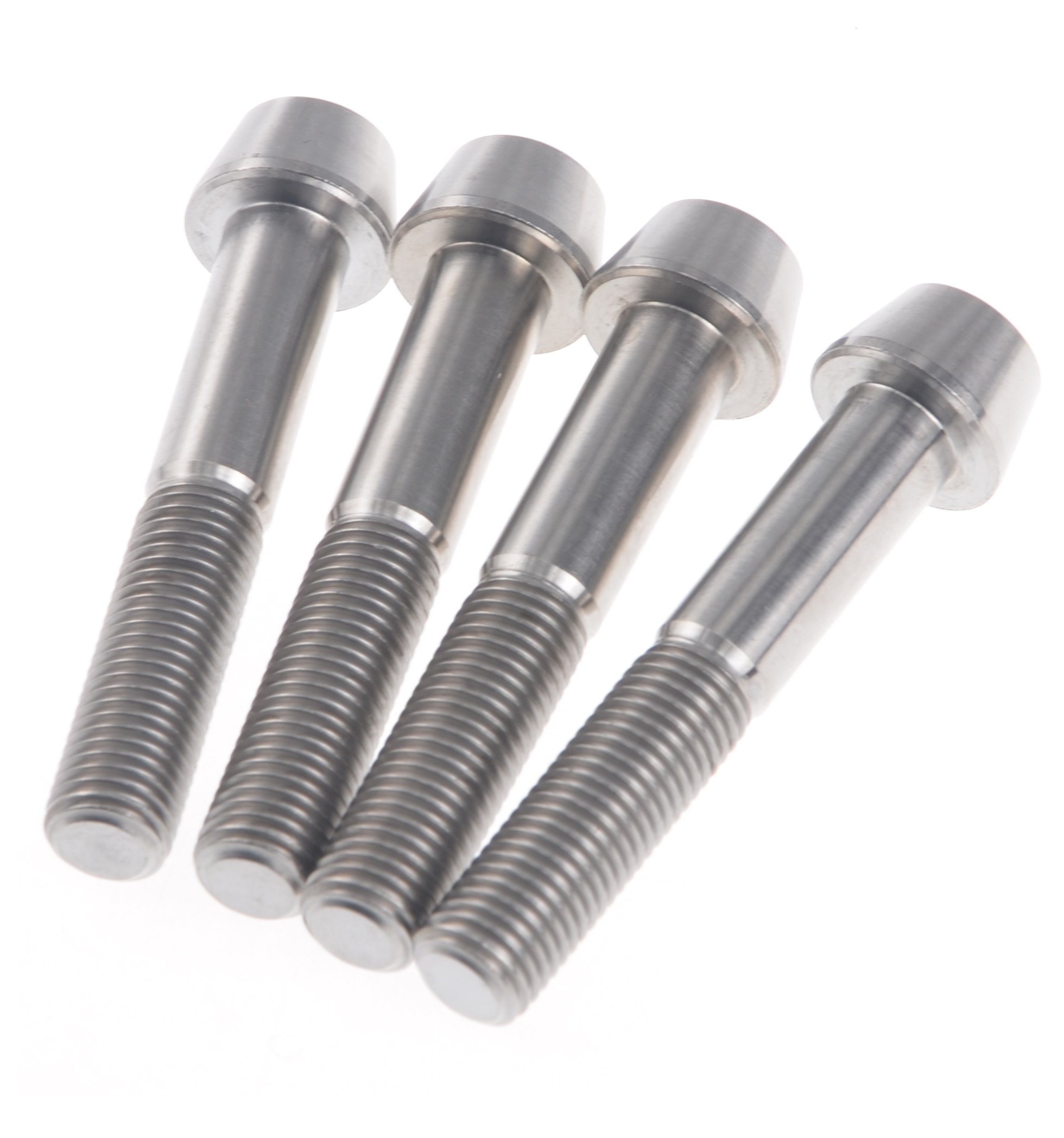 Lot de 4 vis coniques en titane pour étrier de frein Ducati Monster 696