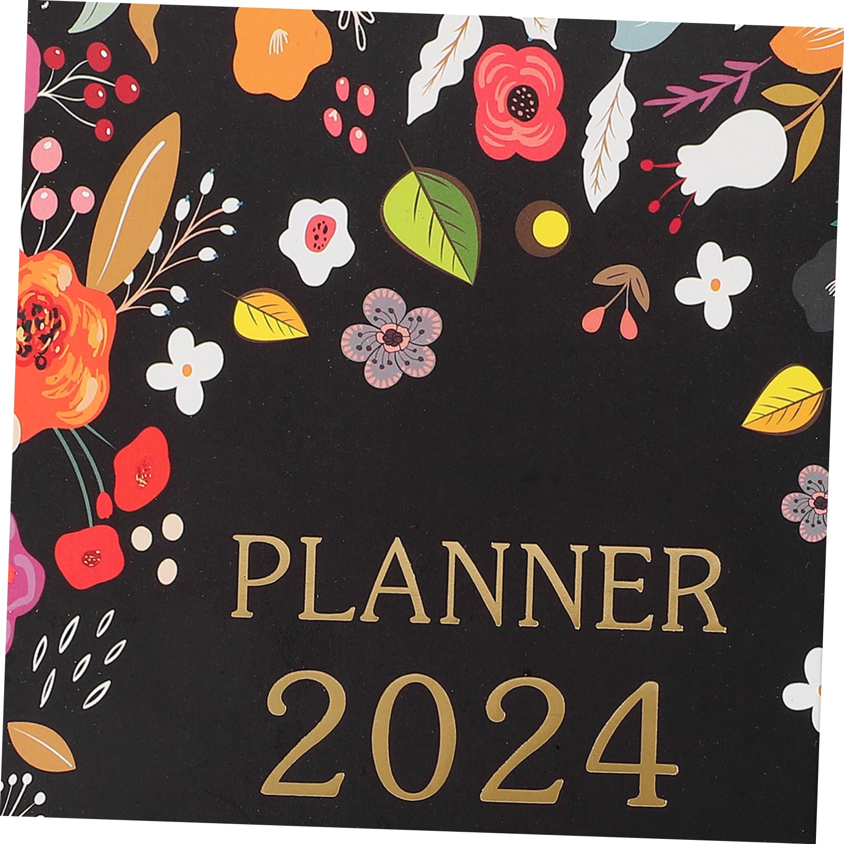 SEWACC 2St Englischer Notizblock Planblock Wochenplaner 2024 Kalender-Monatsplaner 2024 Tagesplaner-Notizbuch Stundenplaner schreibheft buch schreiben Arbeitsnotizbuch Spulenplaner Papier