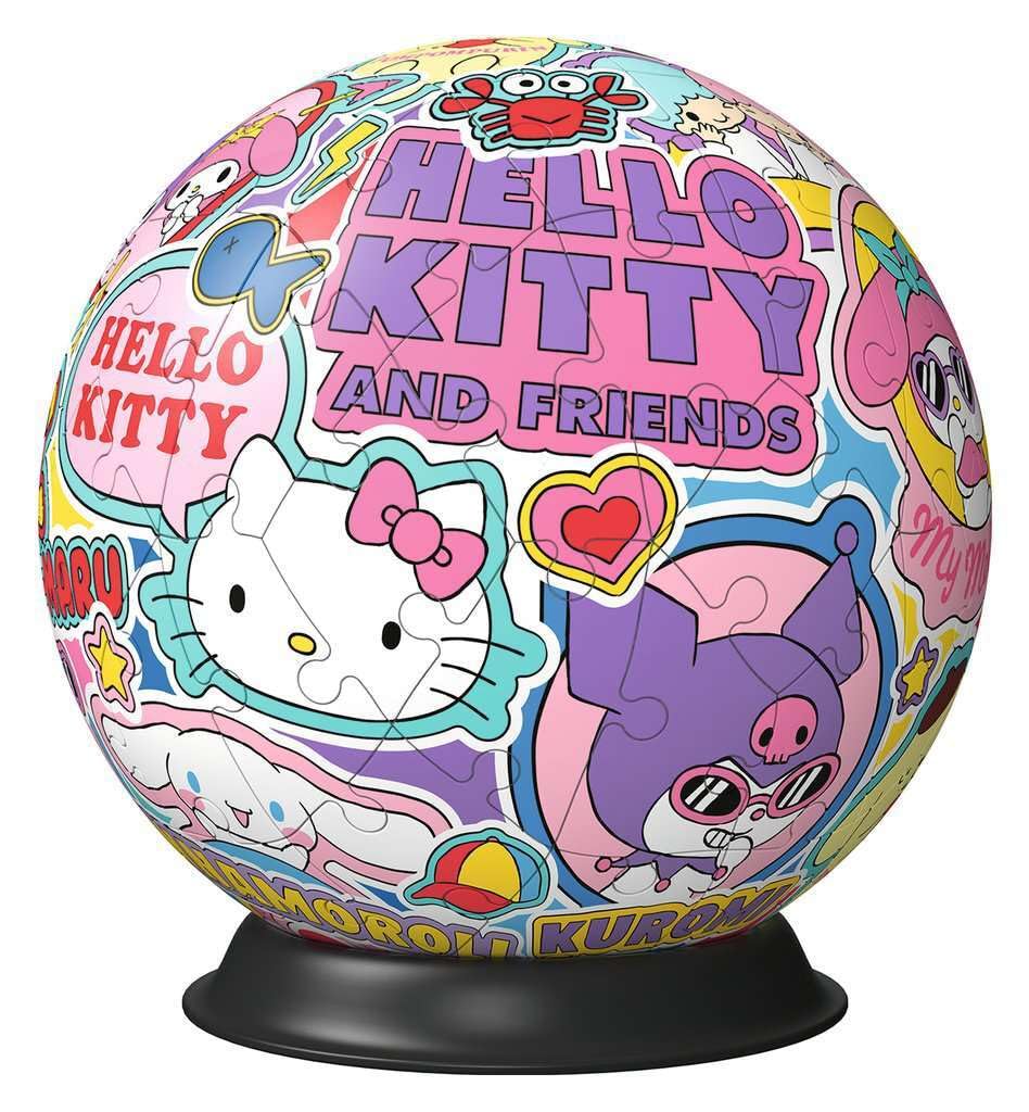 Ravensburger Puzzle 3D Kula Hello Kitty