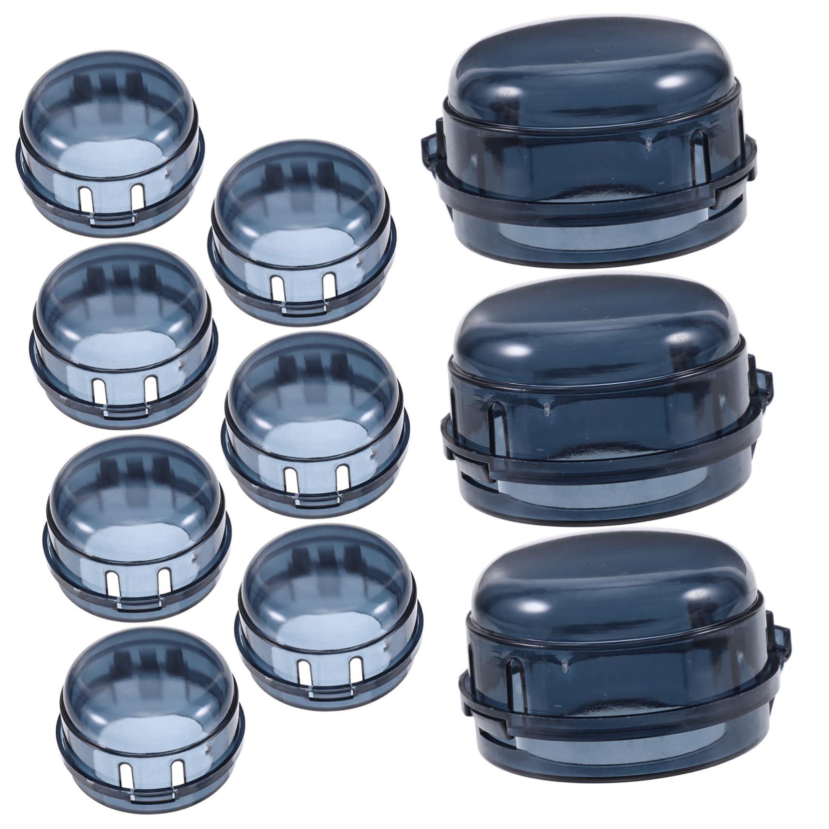 HEMOTON Childproof Gas Stove Stove Knob Covers for Boys and Girls Safety Knobs Easy to Use