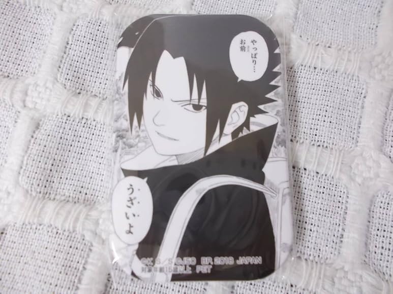 うちはサスケ ジャンプ50周年スクエア缶バッジ ジャンプ50周年