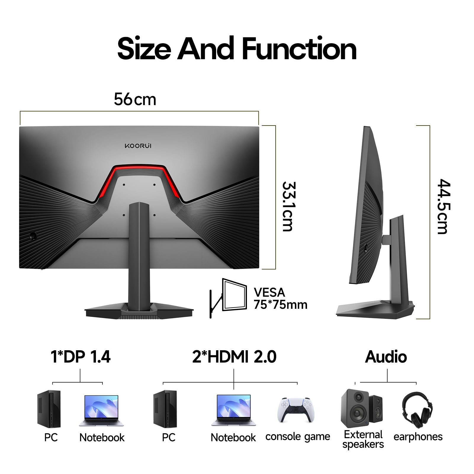 美品　KOORUI G2511X 24.5インチ 240Hzゲーミングモニター Amazon.co.jp: KOORUI 24インチ 240Hz ゲーミングモニター FHD 1080P