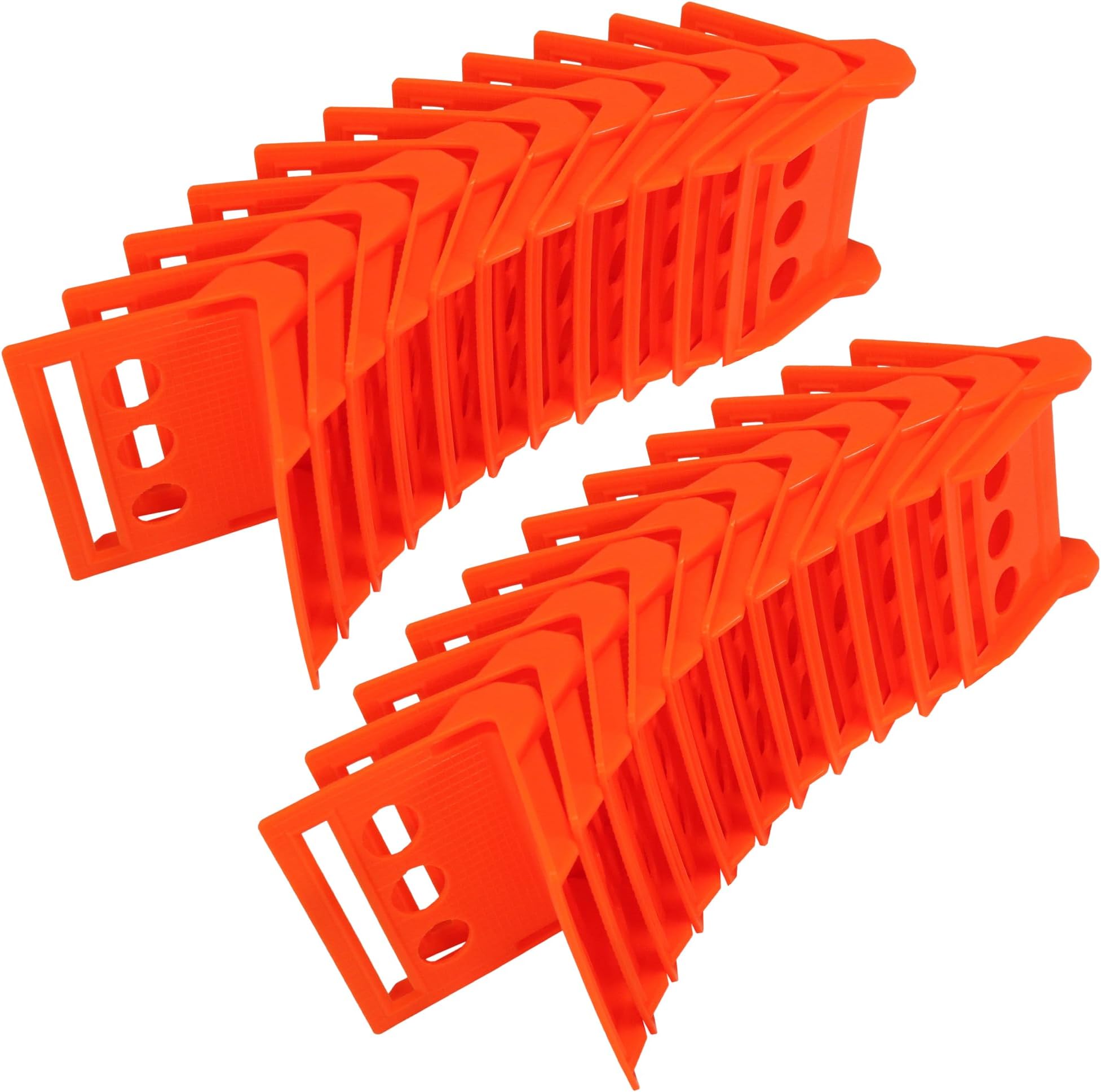 Cratehill 20 Pack Ratchet Strap Plastic Corner Protectors