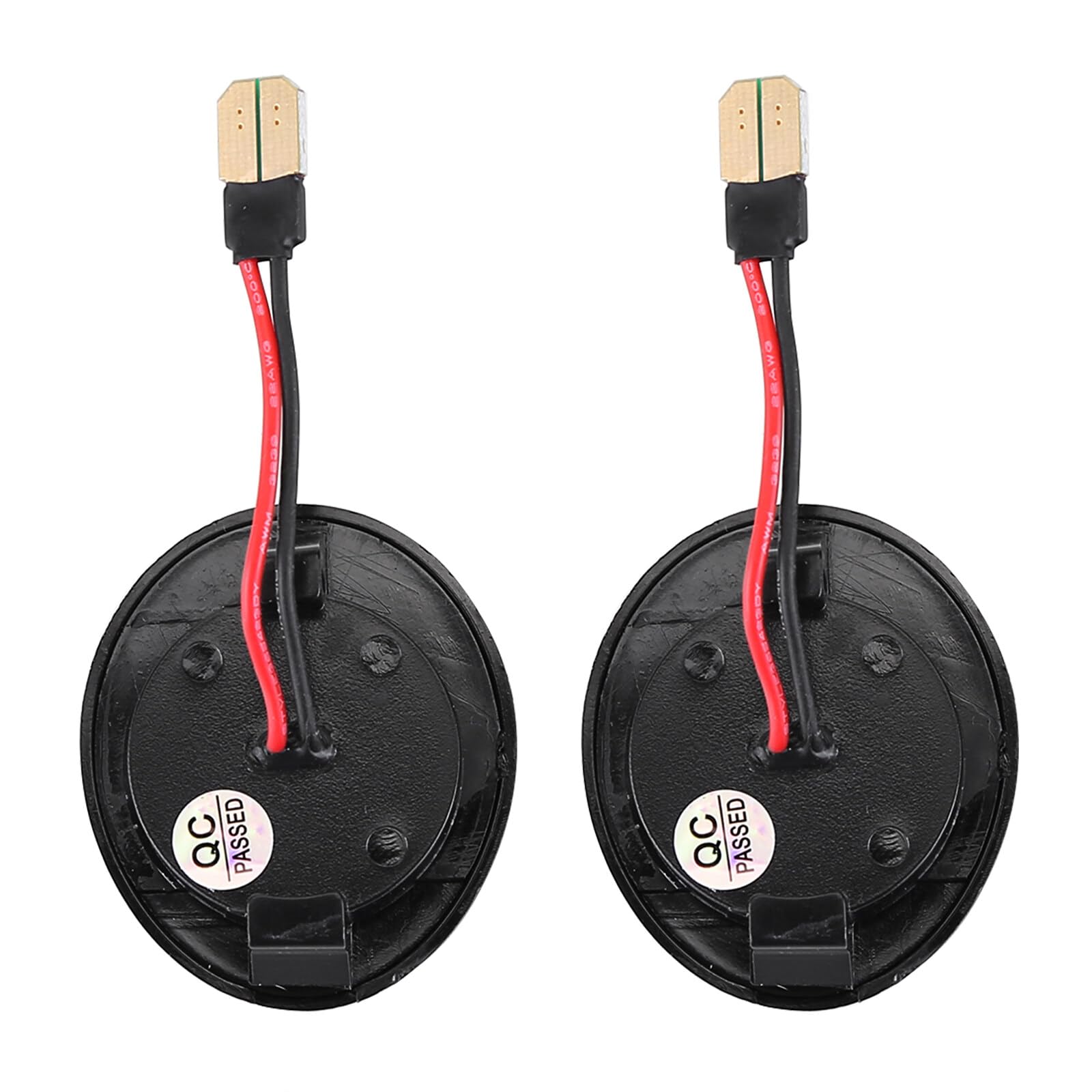 moseiny 2PCS LED License Plate Light Compatible for Ford F150 F250 F350 Super Duty Ranger Explorer Bronco Excursion Expedition Full LED License Plate Light Tag Lamp Assembly, 6500K White