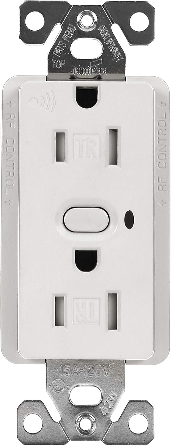 Z-Wave Plus Wireless Duplex Receptacle