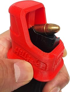 Magazine Speed Loader Compatible with Sig Sauer P365, Springfield Hellcat, S&W Shield Plus Stoeger STR-9 Taurus G3/G3C G2/G2C TH9 PT99 GX4 PT92 PT99, Mossberg MC2C Browning Hi Power 9mm - Red - Hilljak