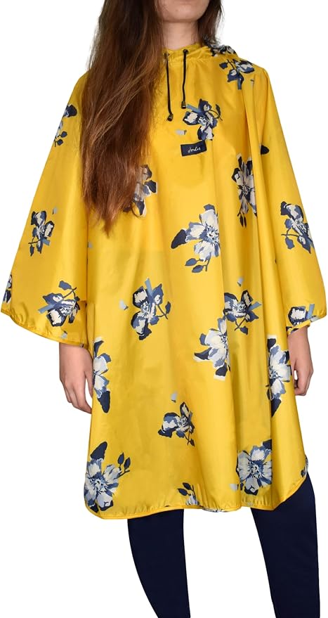 Joules Women's Right as Rain USA Poncho 