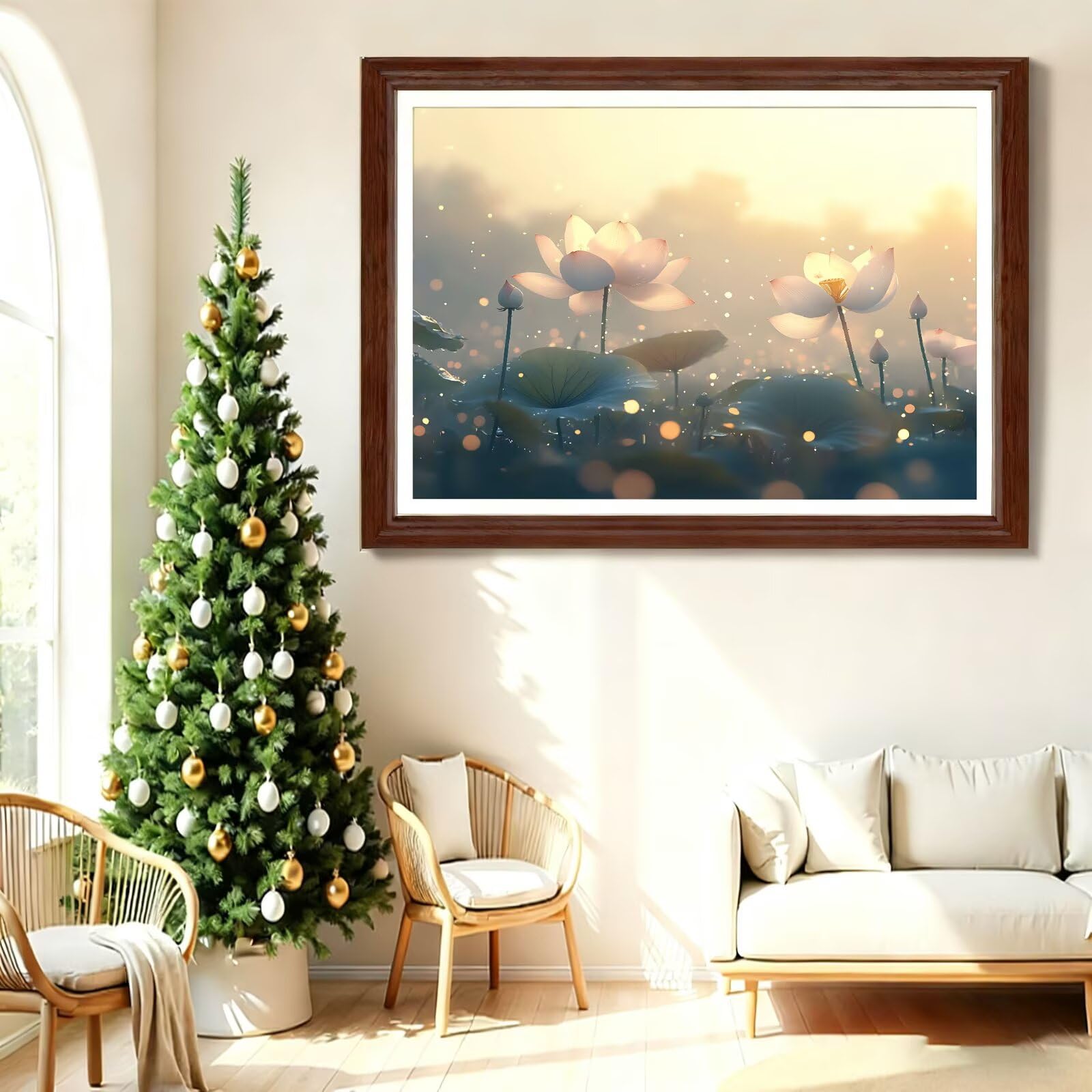 Jqynn Diamond Painting Pianta Fiori freschi, Fai-da-te Strass a Punto Croce Ricamo Kit, Diamond Painting Kit Completo per Hobby Creativi Adulti, Mosaico Artigianato, Decorazioni Casa 90x135cm Z-l-408