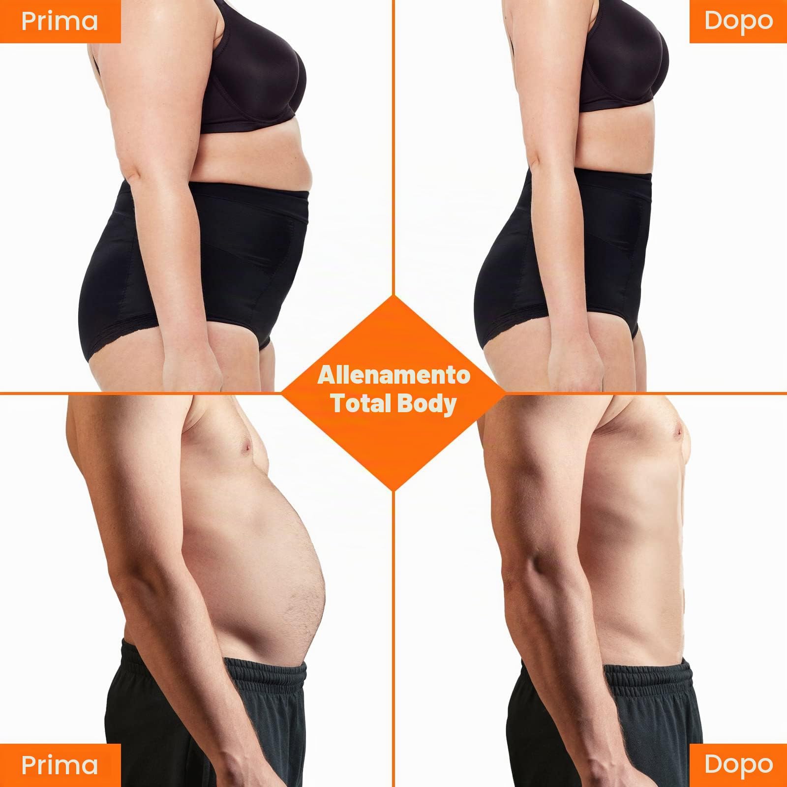 Dskeuzeew - Cyclette Power Body, attrezzatura per allenamento degli addominali, attrezzatura per palestra domestica, per addome, braccia, gambe, schiena e glutei