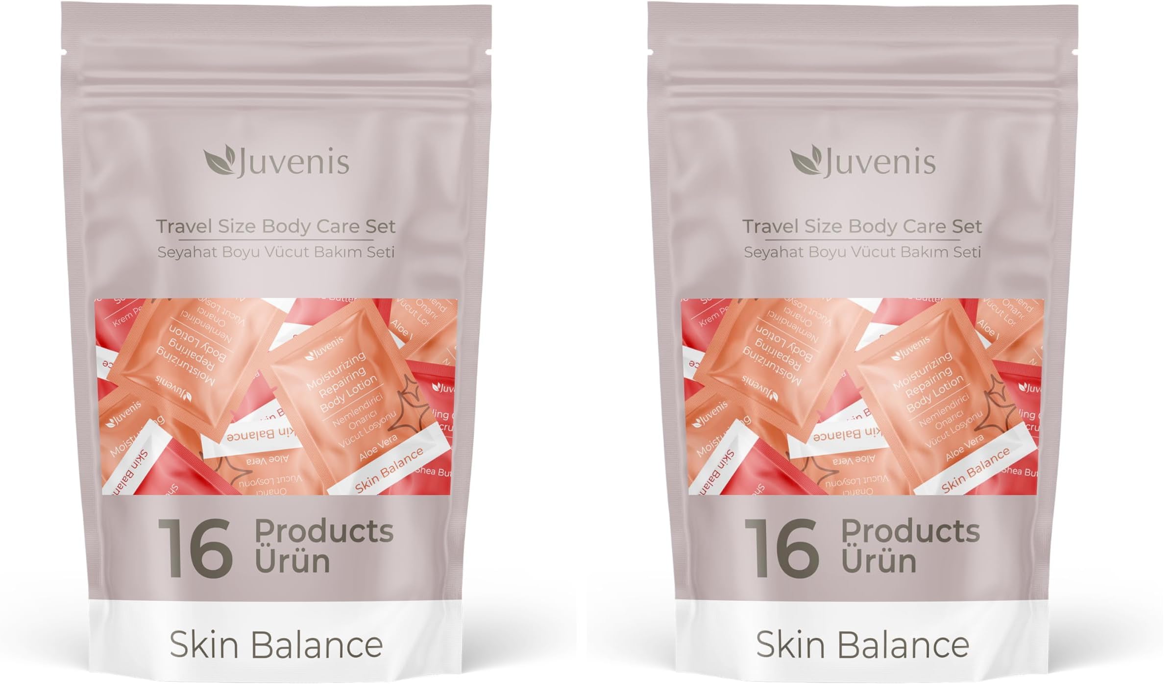 Juvenis Skin Balance Vücut Bakım Seyahat Seti (2 paketi)