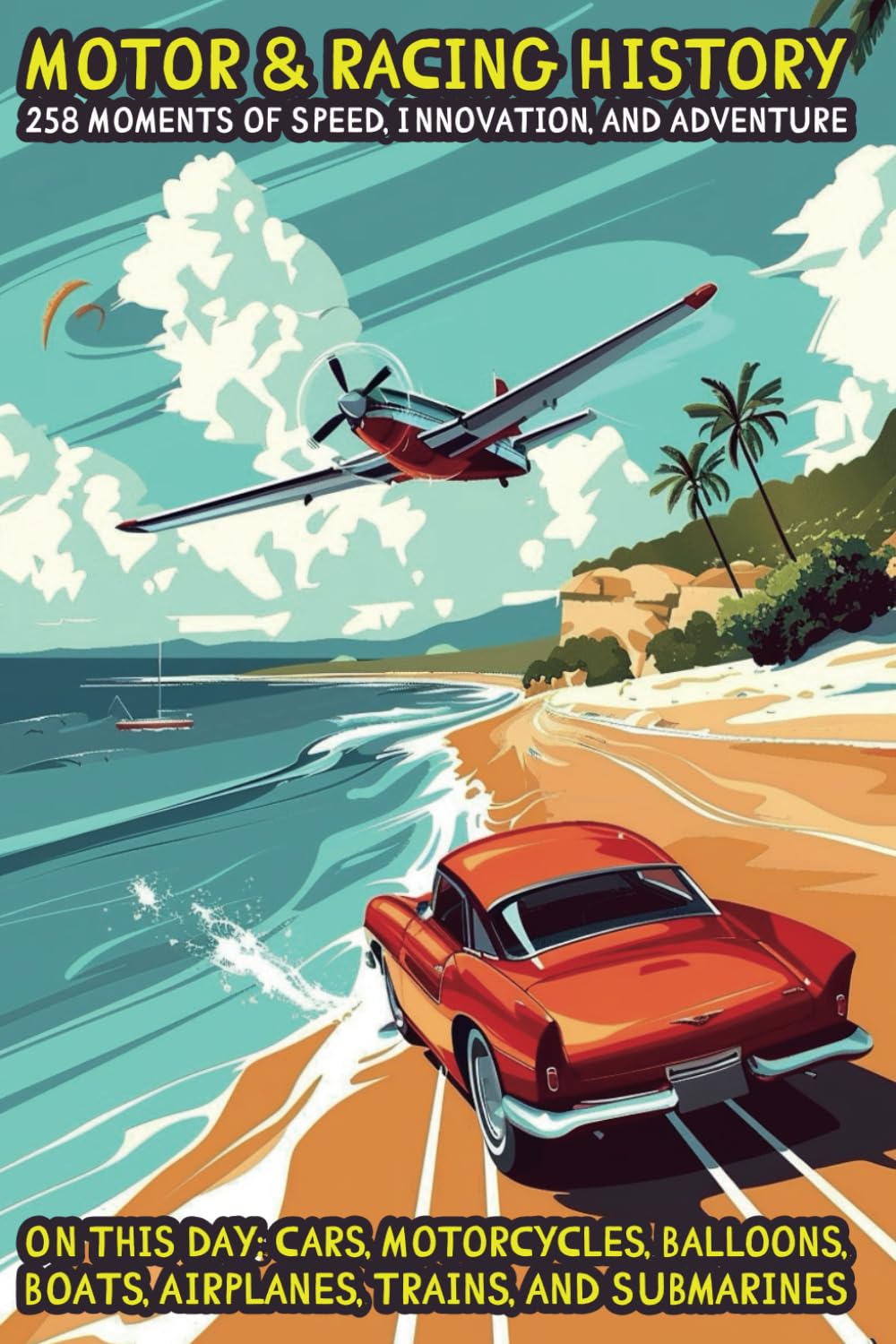 Motor & Racing History: 258 Moments of Speed, Innovation, and Adventure: On This Day: Cars, Motorcycles, Balloons, Boats, Airplanes, Trains, and Submarines