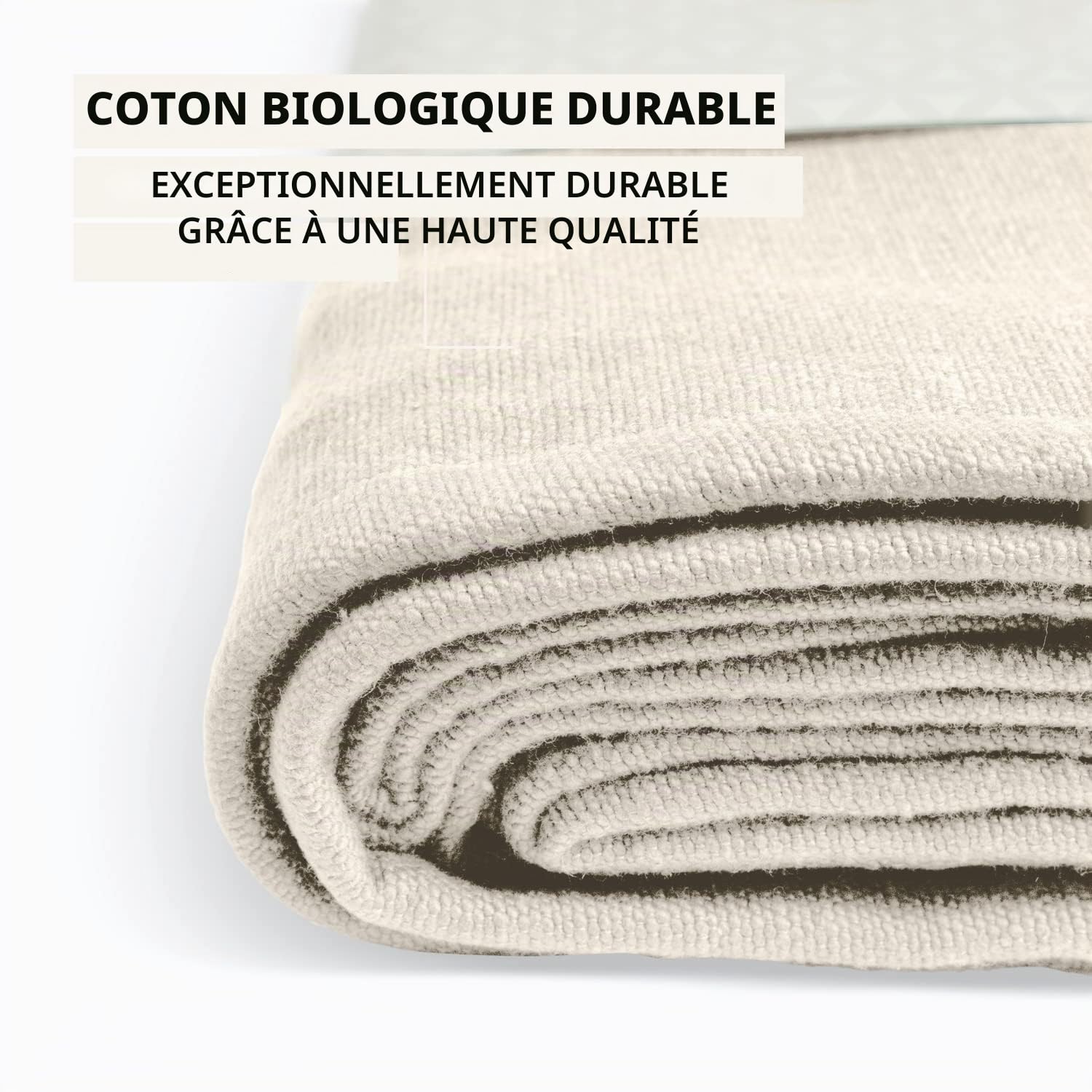 Lotuscrafts Couverture de Yoga en Coton Bio, résistance & Durable, Couverture de médiation, Yoga Blanket, 200 x 150 cm