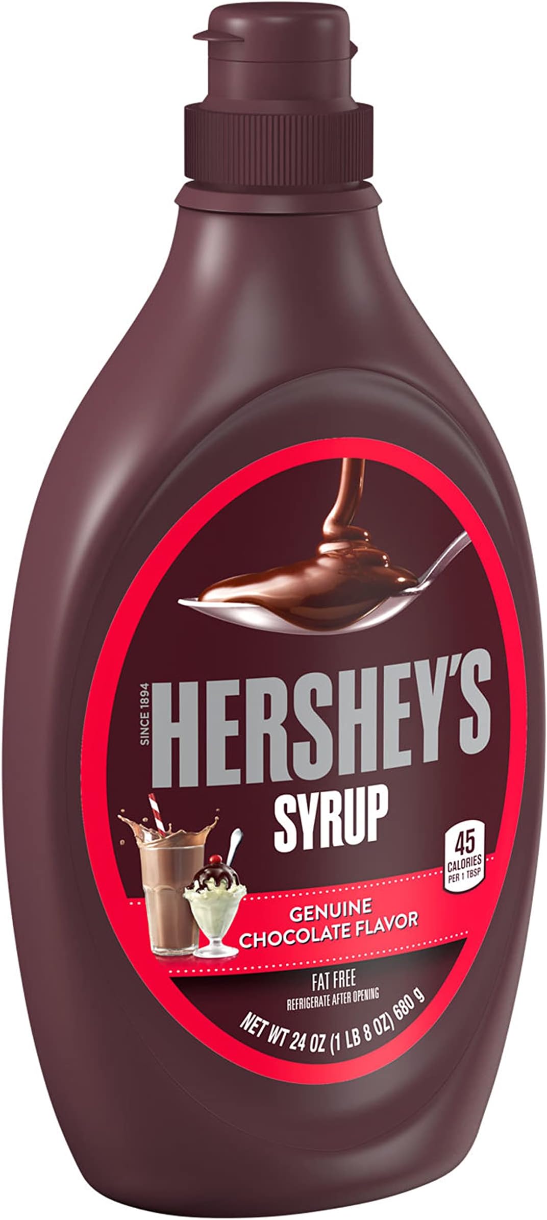 Amazon.com : HERSHEY'S Chocolate Syrup, 24 Ounce : Grocery & Gourmet Food