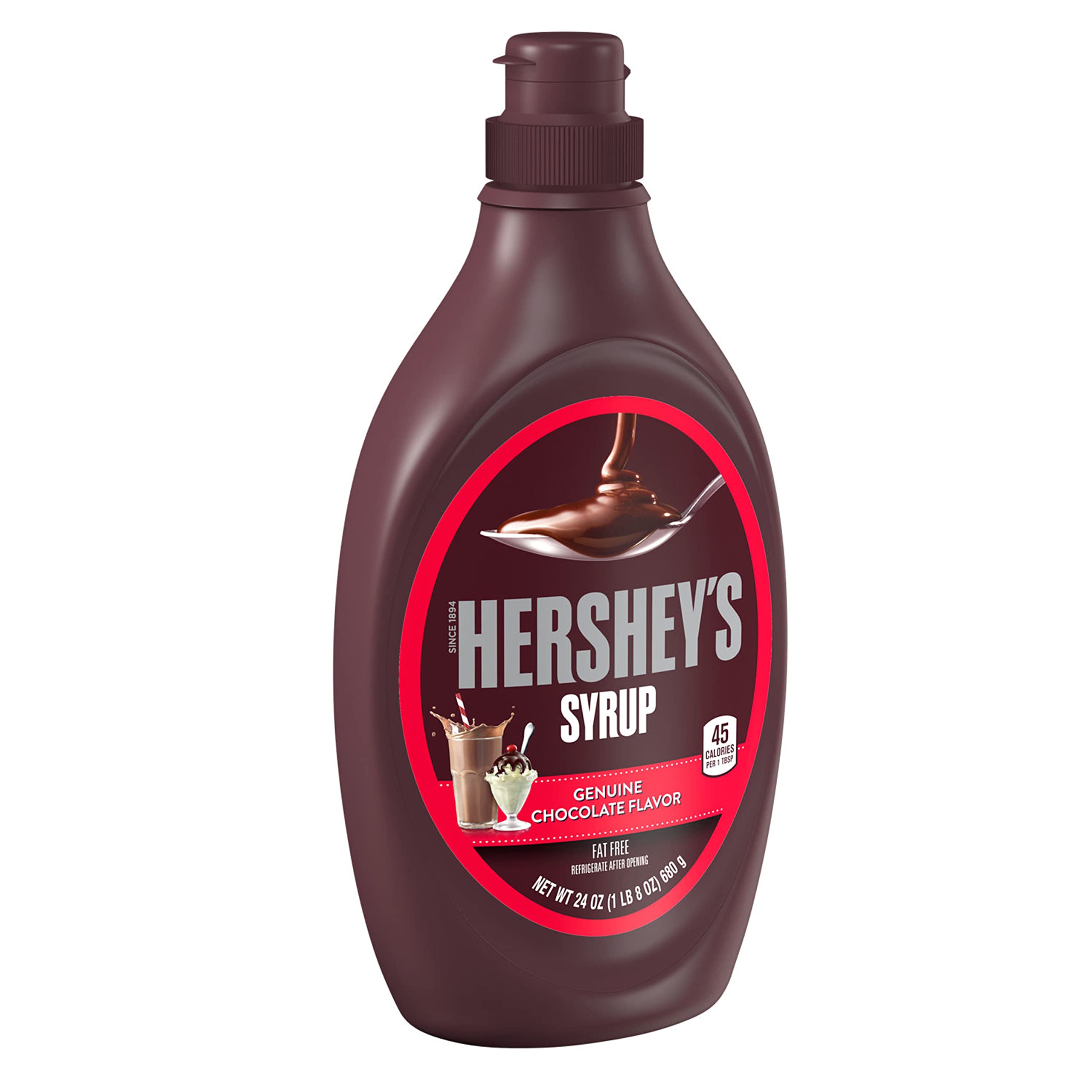  Hershey s 43120 Chocolate Syrup 24 Oz Bottle Pack Of 6 Makes 