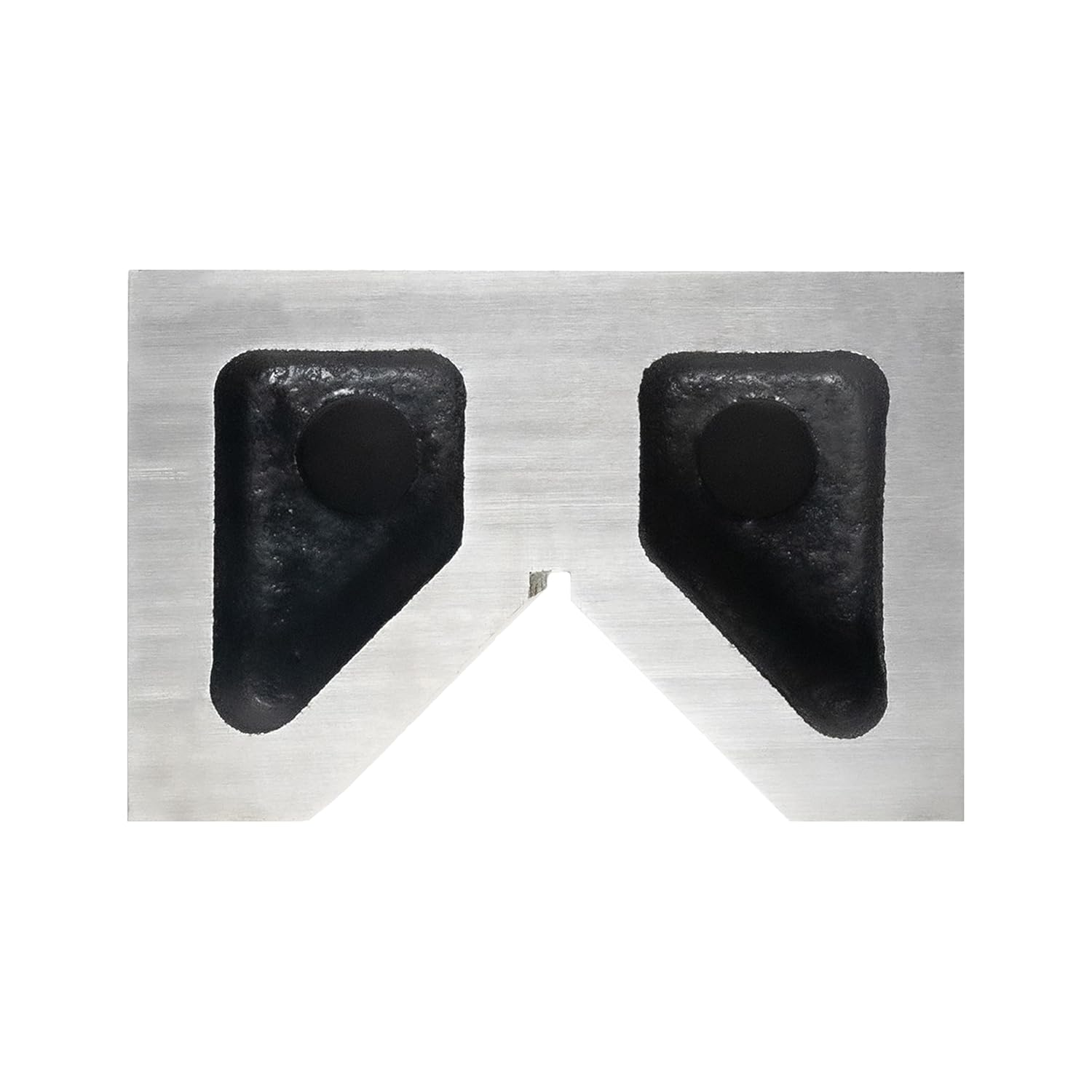 TEXALAN(R) 4 x 2-1/4 x 2-5/8 Inch Cast Iron V Block Set - High-Quality, Machined Square and Parallel - Perfect for Holding Large Jobs