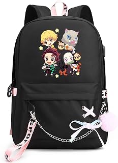 Anime Backpack Laptop Bag Large Casual Daypack Cosplay Backpack Travel Backpack