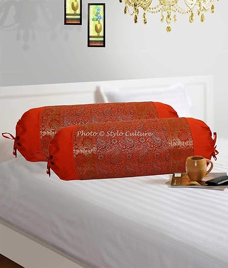 cylinder bed pillow