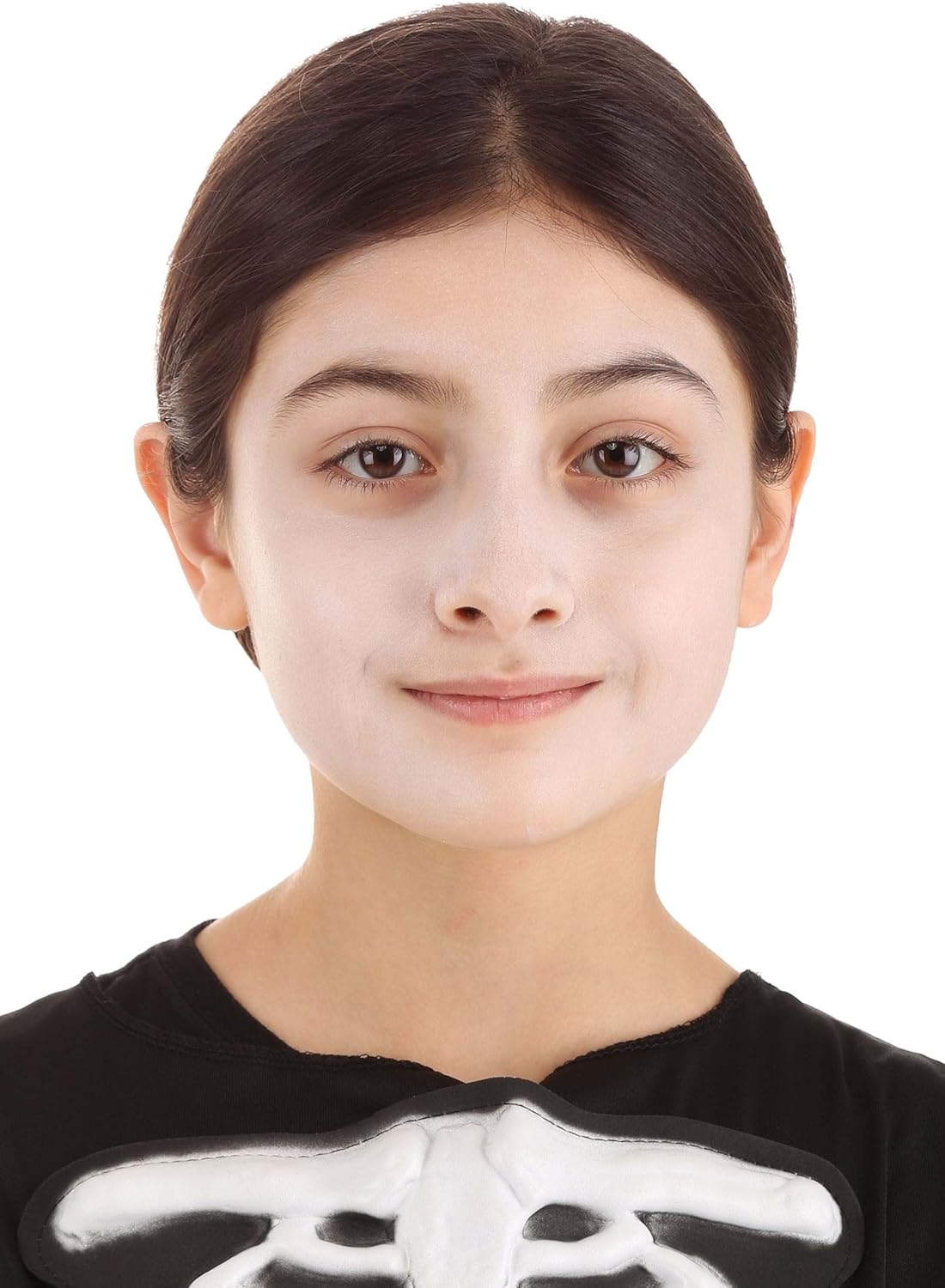Fun Costumes Skeleton Makeup Kit - Non-Toxic, Easy to Wash, Includes Tray, Sponge, Pencil, Brush