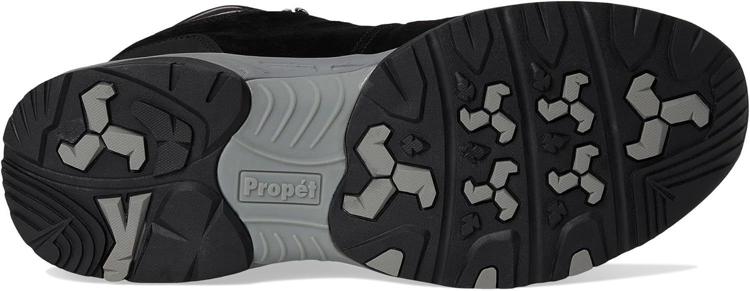 Propet Mens Conrad Round Toe Hiking Hiking Casual Boots Ankle - Grey