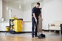 Vista 2 de Rubbermaid Commercial Executive Series™ Lobby Pro® - Pala para el polvo con mango largo, negro (FG253100BLA)