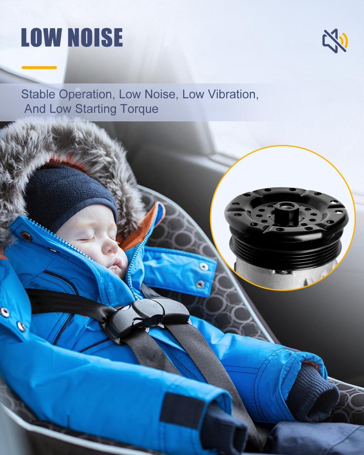 OCPTY AC Compressor fit for 2004-2006 for Scion xA 1.5L 2004-2006 for Scion xB 1.5L 4710606 5512151 7512151 254505