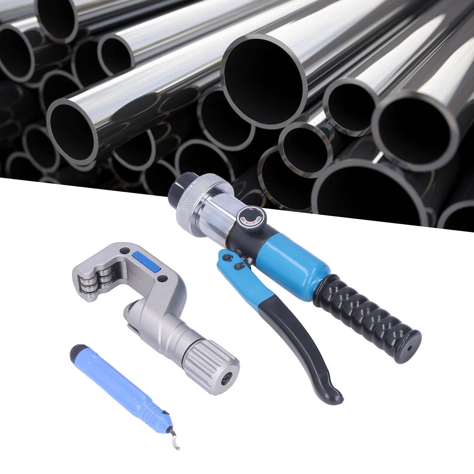 Kit De 6 Outils Pour Tuyauterie : ébavurage, Expansion Et Coupe – En Acier Inoxydable