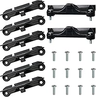 Vista 1 de 4 pares de soportes de montaje para ventilador de CPU, soportes de soporte de ventilador de CPU, soportes de soporte de placa para AM4 AMD