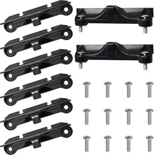 4 pares de soportes de montaje para ventilador de CPU, soportes de soporte de ventilador de CPU, soportes de soporte de placa para AM4 AMD (16