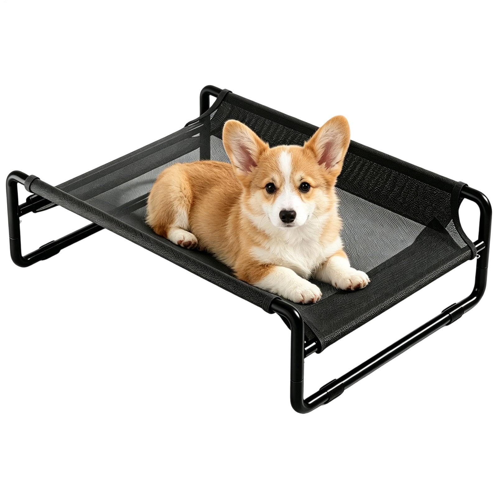 rialzato per Cani Lavabile Antiscivolo | Cuccia da Esterno per Animali Per cuccioli e cani di piccola media grande taglia, per gatti, campeggio, picnic, interni ed